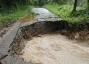 Jalan Propinsi Ulu Pungkut – Sumbar Di Madina Terputus