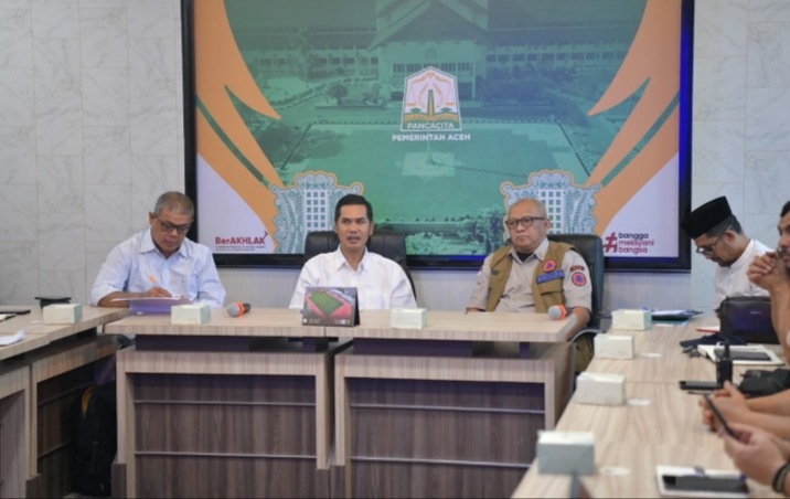 Pemerintah Aceh Gelar Rapat Darurat, Fokus Evakuasi Dan Distribusi Logistik Korban Banjir-Longsor