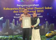 Torehkan Sejarah, Deliserdang Raih Penghargaan Kabupaten Sehat Swasti Saba Wiwerda Dari Kemenkes