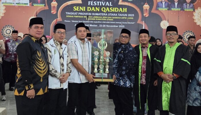 Deliserdang Rebut Juara Umum FSQ Tingkat Sumut 2025