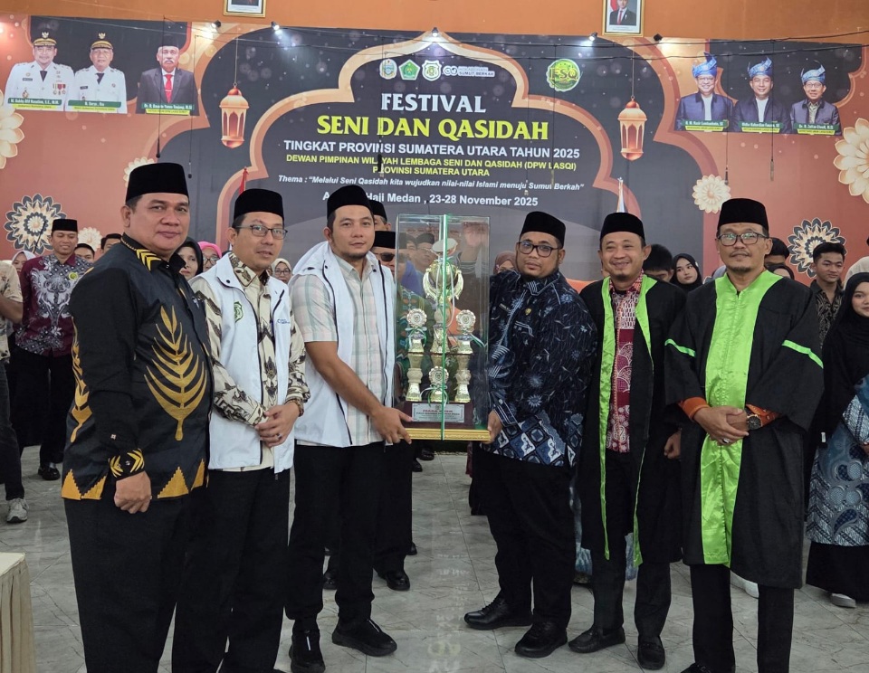 Deliserdang Rebut Juara Umum FSQ Tingkat Sumut 2025