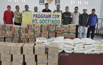 PT Socfindo Bangun Bandar Bantu Masyarakat Terdampak Banjir Di Dolok Masihul