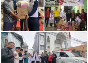 Ketua PW Muhammadiyah Lepas Relawan MDMC Ke Kawasan Bencana Di Langkat