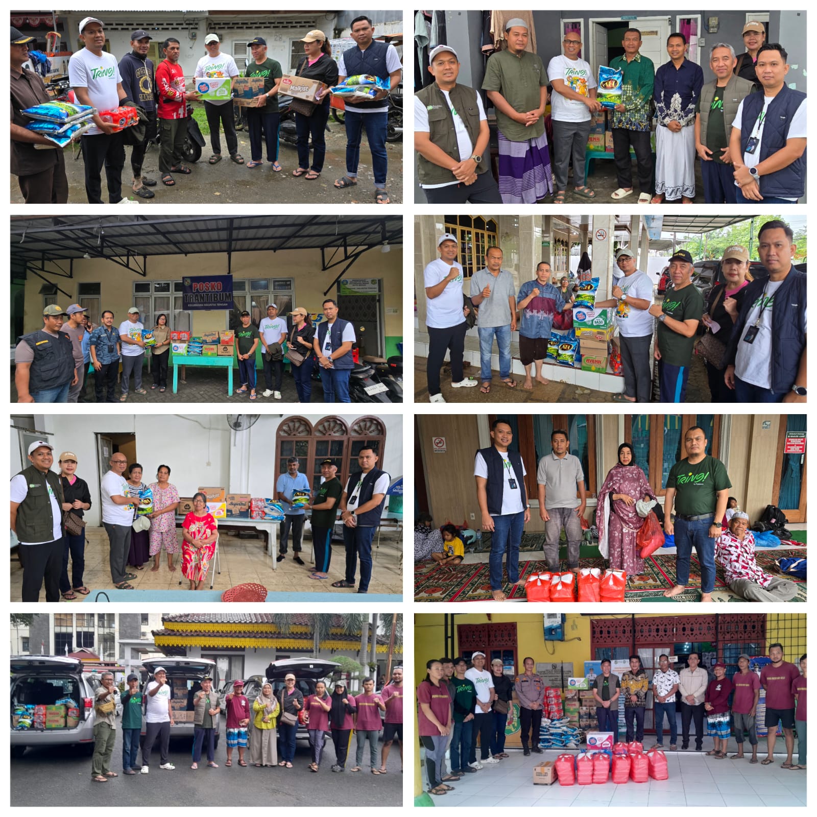 Pegadaian Salurkan Bantuan Sembako Untuk Korban Banjir Di Medan