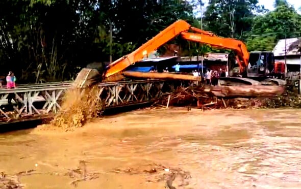 BPBD Pidie: Sungai Bersih, Tetap Waspada Hujan Susulan