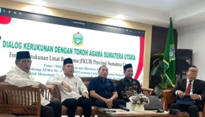 FKUB Sumut-Kesbangpol Gelar Dialog Kerukunan Bersama Tokoh Agama 