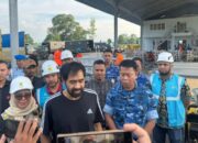 Mualem Tinjau Material Tower Pengganti Yang Tiba Di Aceh