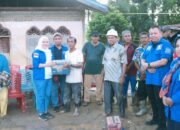 PAN Tapsel Salurkan Bantuan, H Borkat SSos MM: CSR Tambang Emas Harus Prioritaskan Daerah Terdampak Bencana Alam