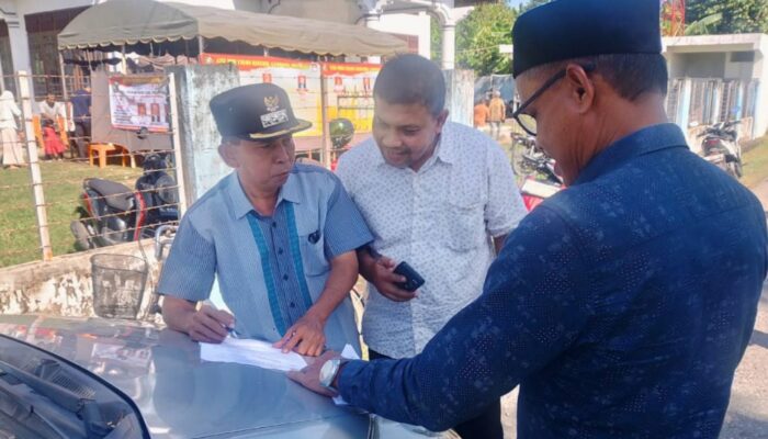 48 Gampong Di Peukan Baro Terdampak Banjir, Camat Turun Layani Warga