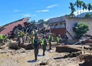 Kodim 0108/Agara Bantu Masyarakat Cari Jenazah