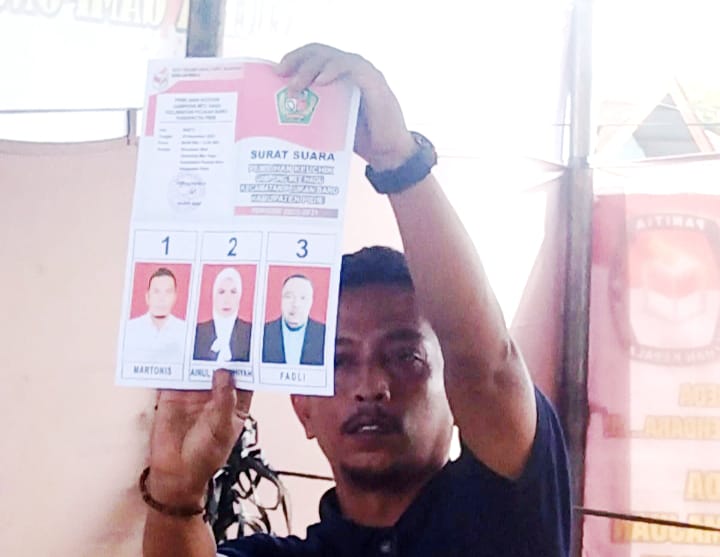 Fadli Terpilih Sebagai Keuchik Mee Hagu, Mantan Kadis Pidie Tersingkir