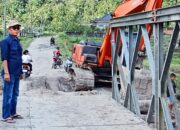 Jembatan Bailey Rampung, Akses Mane Lancar Lagi