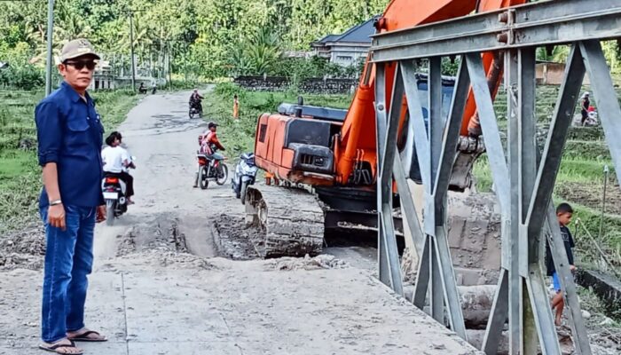 Jembatan Bailey Rampung, Akses Mane Lancar Lagi