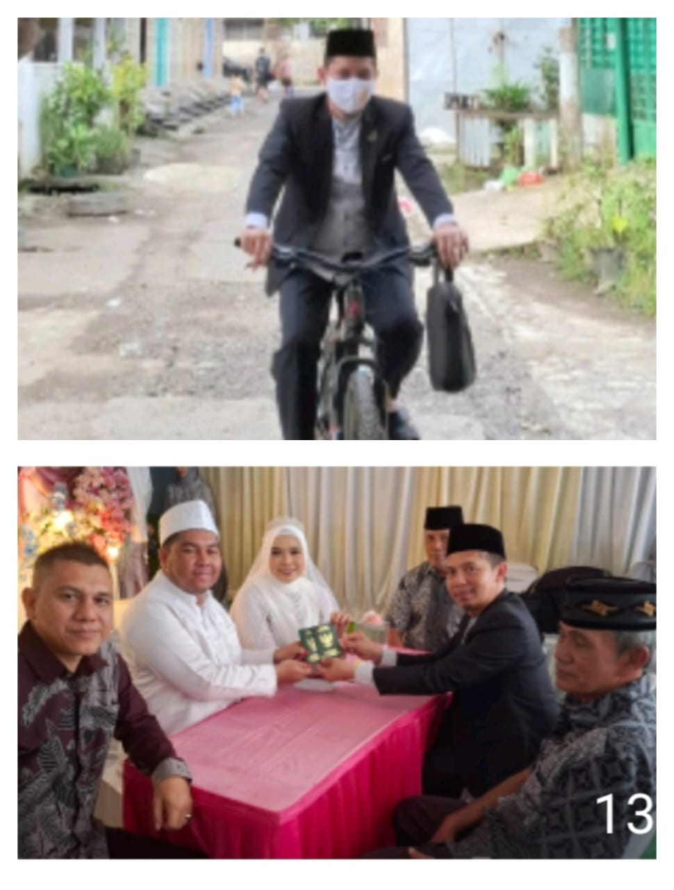 BBM Langka, Penghulu Medan Perjuangan Rela Kayuh Sepeda Demi Menikahkan Calon Pengantin