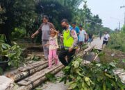 Jalur Hinai–Padang Tualang Terputus Akibat Banjir
