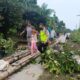 Jalur Hinai–Padang Tualang Terputus Akibat Banjir