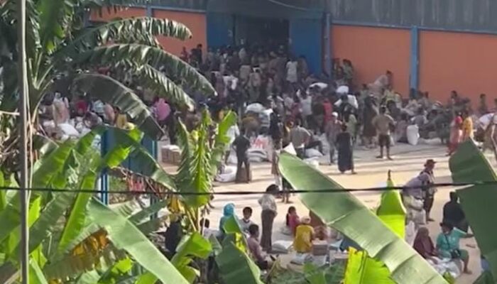 Gudang Bulog Sibolga Dijarah Massa, Berhembus Info Empat Tewas Tertimpa Karung Beras