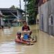 Banjir Meluas Di Sergai, 16.987 KK Terdampak, Warga Terpaksa Gunakan Batang Pisang Untuk Evakuasi