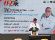 Pada Kick Off HPN 2026, PWI Pusat Umumkan Penggalangan Dana Untuk Korban Banjir Sumatera