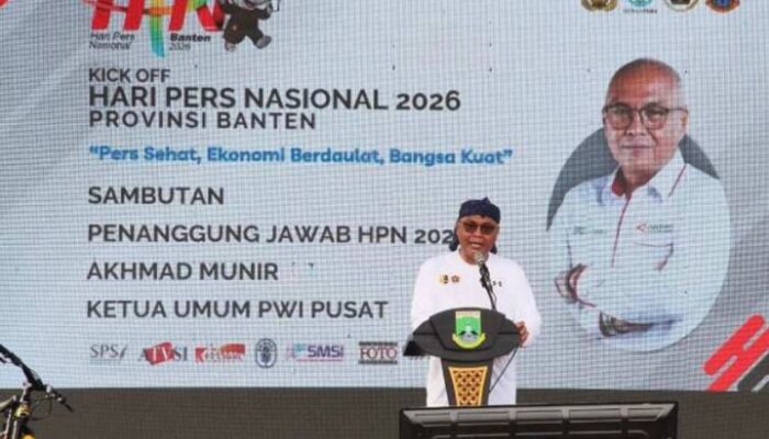 Pada Kick Off HPN 2026, PWI Pusat Umumkan Penggalangan Dana Untuk Korban Banjir Sumatera