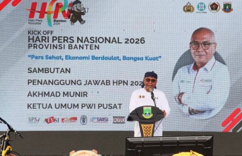Pada Kick Off HPN 2026, PWI Pusat Umumkan Penggalangan Dana Untuk Korban Banjir Sumatera