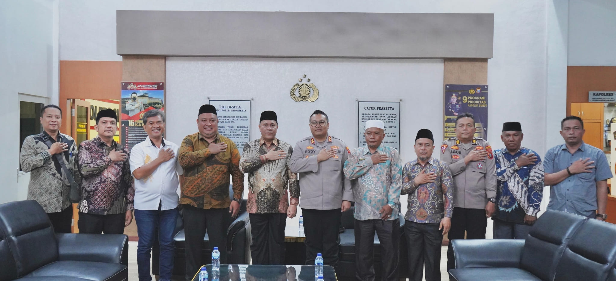 KaKanwil Kemenagsu Apresiasi Gercep Polres Sibolga Tangani Kasus Penganiyaan Di Mesjid Agung Kota Sibolga