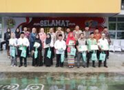 Meski Diguyur Hujan Peringatan Hari Guru Nasional ke-80 Di Yaspendhar Berlangsung Khidmat