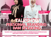 Komunitas Suara Hati Gelar Talkshow Personal Branding dan Speaking Di Banda Aceh