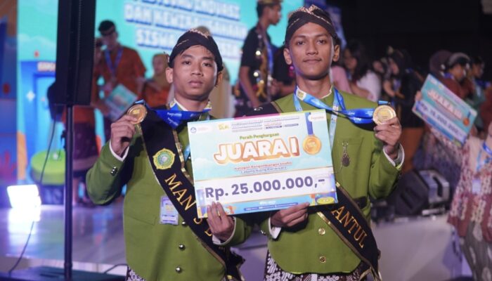 MAN 3 Bantul Sabet Medali Emas FIKSI 2025