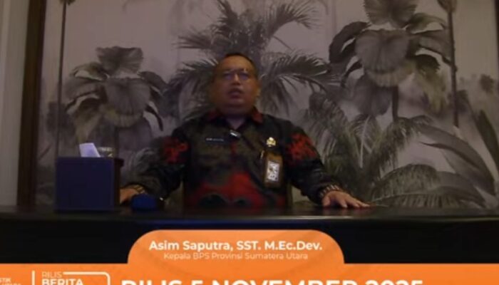 Triwulan III-2025, Ekonomi Sumut Tumbuh 4,55 Persen