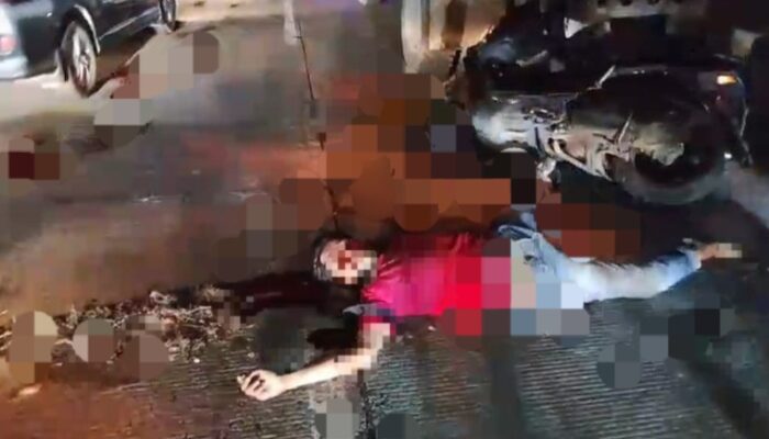 Tabrak Truk Berhenti, Pengendara Nmax Tewas Di Jl. Cemara