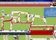 Polres Dairi Rekayasa Lalu Lintas Untuk HIPMI Fun Run