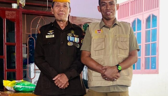 Peringati Hari Pahlawan PMP Warnai Dengan Bakti Sosial kepada Veteran Di Medan Amplas