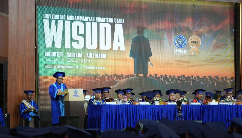 Wisudawan Difabel Dan Marbot Masjid Raih Beasiswa S2 Dari Rektor UMSU