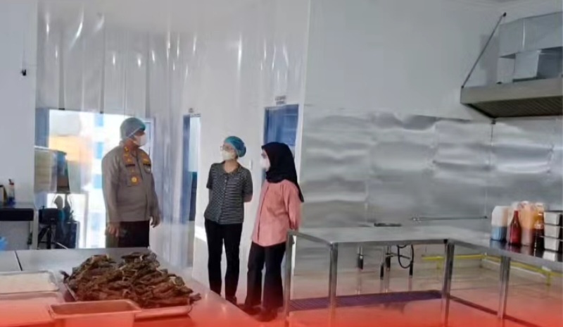 Kapolres Simalungun Jamin Program Makan Bergizi Gratis Berkualitas