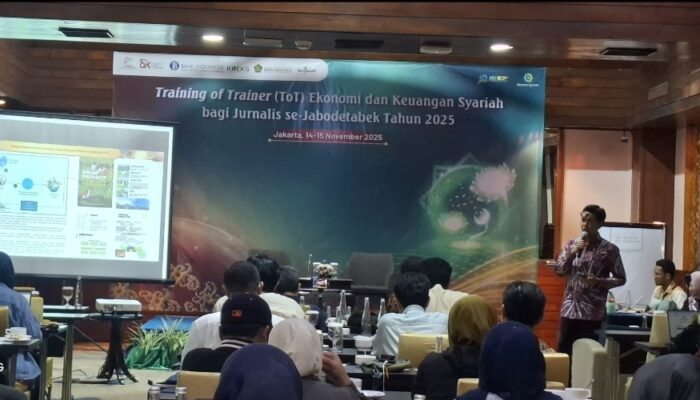 Gelar ToT Bagi Jurnalis, BI Gandeng Forjukafi Perkuat Literasi Syariah