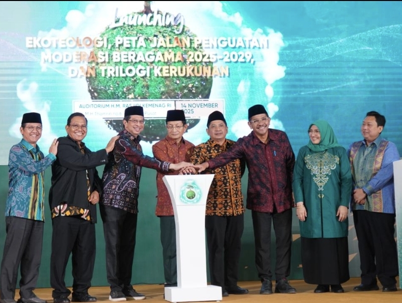 Buku Trilogi Kerukunan dan Ekoteologi Diluncurkan, Menag Ajak Umat Jaga Alam
