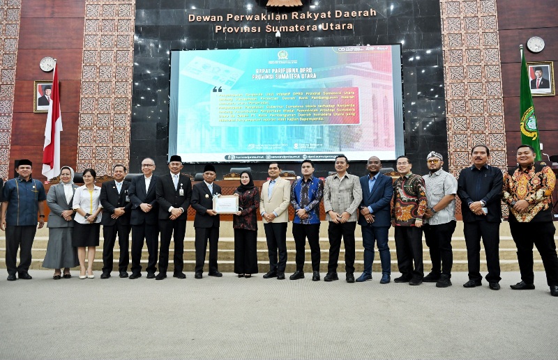 Pemprovsu Ajukan Ranperda Tambahan Modal Ke Bank Sumut