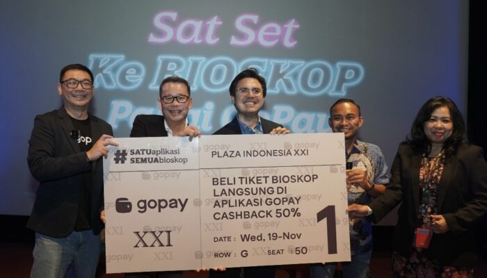 GoPay, Aplikasi Pertama di Indonesia Tawarkan Pembelian Tiket Bioskop Langsung