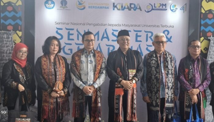 Gelar SENMASTER 2025, Rektor UT: Wujud Nyata Pengabdian kepada Masyarakat