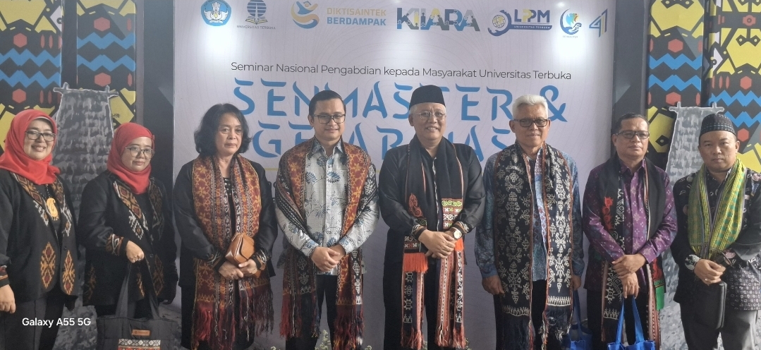 Gelar SENMASTER 2025, Rektor UT: Wujud Nyata Pengabdian kepada Masyarakat