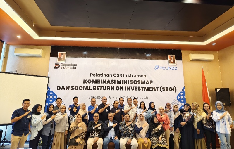 Pelindo Regional 1 Adakan Pelatihan CSR Instrumen Mini Sosmap Dan SROI