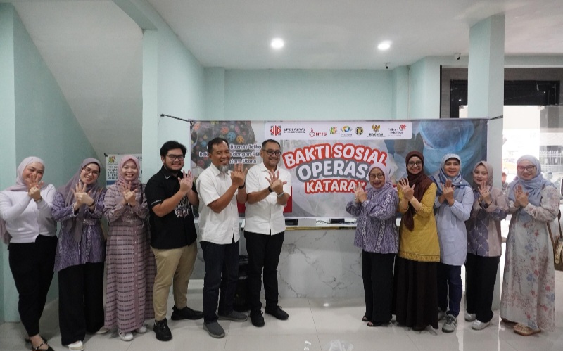 Telkom Regional 1 Dan UPZ BAZNAS Telkom Gelar Bakti Sosial Operasi Katarak