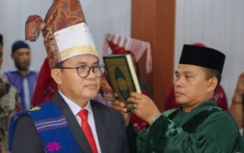 Muliadi Resmi Jabat Dirum Perumda Air Minum Tirta Uli
