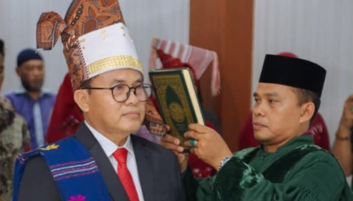 Muliadi Resmi Jabat Dirum Perumda Air Minum Tirta Uli
