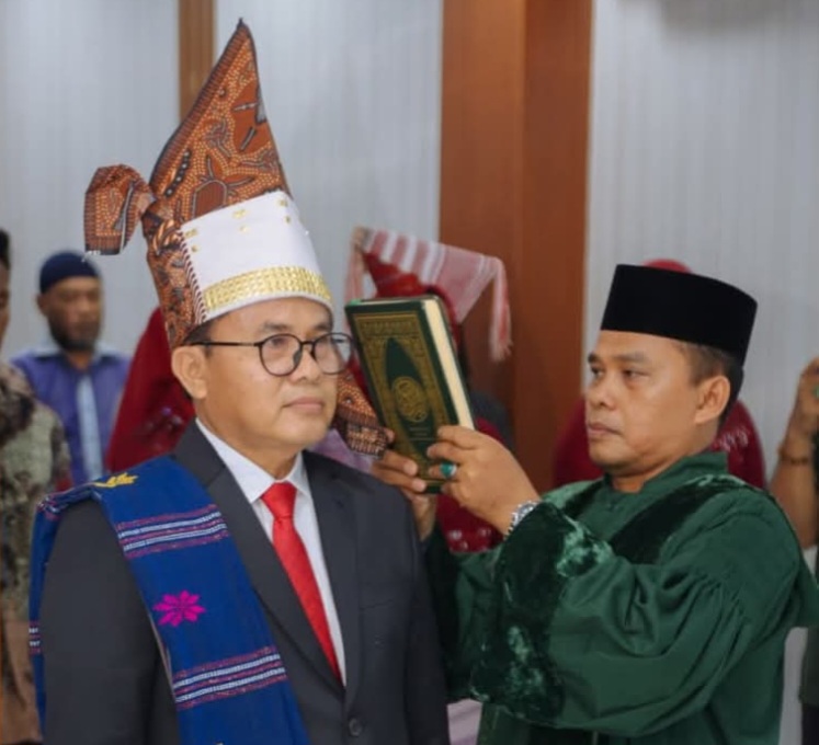 Muliadi Resmi Jabat Dirum Perumda Air Minum Tirta Uli