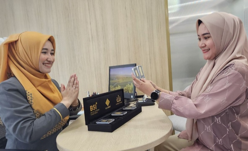Bisnis Cicil Emas BSI Region Medan Tumbuh 115%