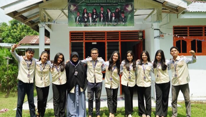 Masyarakat Desa Sialang Rasakan Manfaat KKN FKM USU