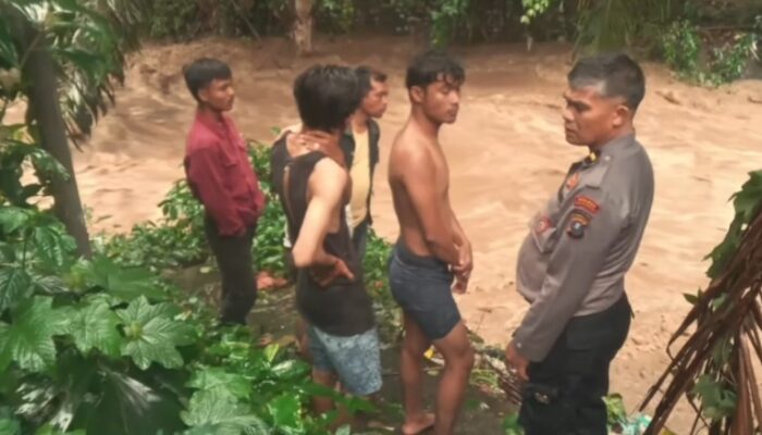 Pemuda Hilang Di Sungai, Polres Padangsidimpuan Lakukan Pencarian