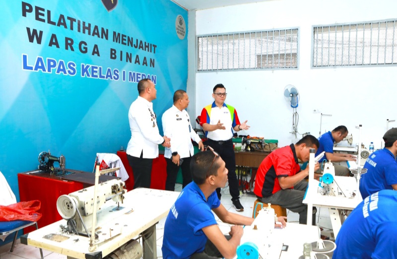 Bawa Harapan Baru, Nippon Paint Bekali Ratusan Warga Binaan Lapas Medan Pembekalan Keterampilan Vokasional